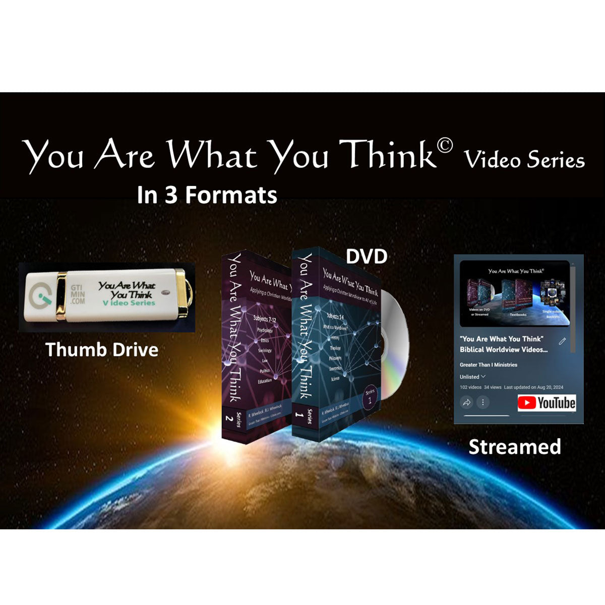 "You Are What You Think" Biblical Worldview VIDEOS
