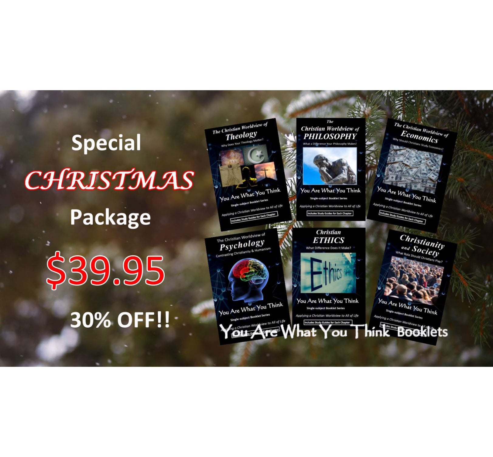 Christmas Special - You Are What You Think BOOKLETS 6-PAK