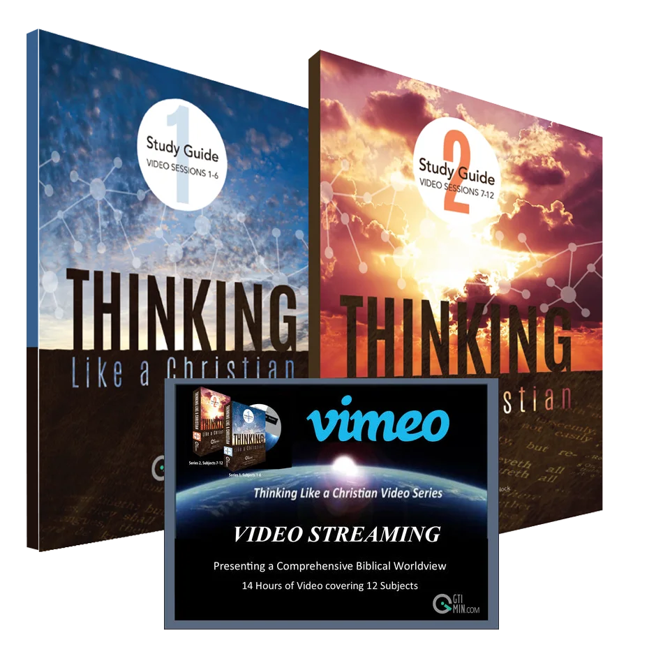 Thinking Like a Christian© Original Video Series with Study Guides