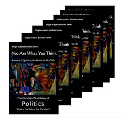 You Are What You Think Worldview BOOKLET - Politics - 2024- Bulk pack  of 10