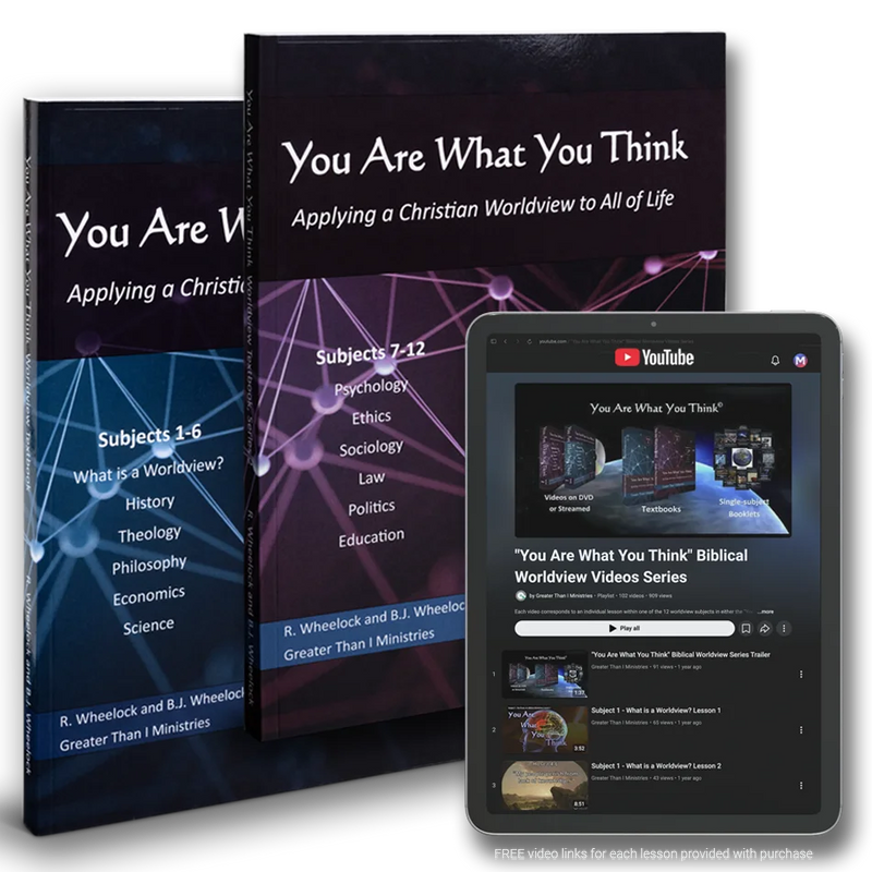 You Are What You Think©: Complete Biblical Worldview Curriculum Bundle