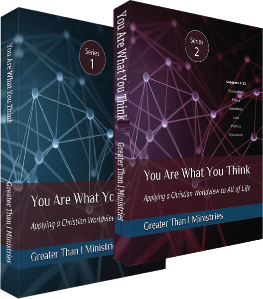 You Are What You Think Worldview Textbook, Series 1 AND 2